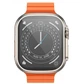 Смарт годинник Borofone BD3 Ultra smart watch(call version) Black водонепроникний помаранчевий для спорту - изображение 2