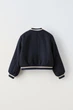 Подростковая куртка-бомбер Zara 8491/707 164 см Синий - изображение 3