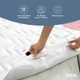 Наматрасник на резинках IDEIA - Nordic Comfort 160*200 (150 г/м2) - изображение 3