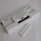 Цифровые светодиодные настольные часы Fying DS-6628 корпус білий, подсветка белая 2 будильника, термометр - изображение 6