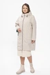 Плащ жіночий San Crony світлий беж з капюшоном LS731 52 - изображение 2