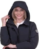 Пуховик SNOWIMAGE парка приталена L чорна SICB-N402 - изображение 4