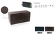 Ящик садовий Prosperplast Boxe Rato MBR310-S433 119х48х60 см 310 л антрацит - зображення 10