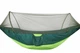 Туристический подвесной гамак с москитной сеткой Hammock &nbsp;270x140 см Зеленый Гамак для отдыха с защитой от насекомых - изображение 1
