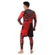 Шорты для смешанных единоборств MMA Domino 210-5 размер L (170-175см) Black-Red - изображение 9