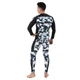 Штаны мужские компрессионные тайтсы мужские Domino 210-1 размер M (165-170см) Grey Camouflage-Black - изображение 9
