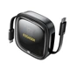 Кабель Essager Type-C to Type-C + Набор переходников коннекторов Multifunctional Retractable Cable Organizer Box Black (ECJHZ-JC01-P) - изображение 2