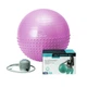 Мяч для фитнеса Power Play 4003 75 см, Light Purple с насосом - изображение 1