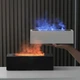 Зволожувач повітря портативний H3 Nordic Style Flame аромадифузор електричний, ефект полум'я, ПОДАРУНОК + 2 Арома олії 24,9х6,6х7,7 см Kinscoter (2000002847205) - зображення 5