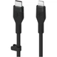 Дата кабель USB-С to Lightning 1.0m Belkin (CAA009BT1MBK) - изображение 2