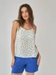 Пижама (майка + шорты) женская из вискозы BARWA garments 0340/313 M Синяя (2113403132211) - изображение 1
