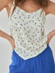 Пижама (майка + шорты) женская из вискозы BARWA garments 0340/313 M Синяя (2113403132211) - изображение 6