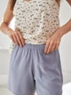 Пижама (майка + шорты) женская больших размеров из вискозы BARWA garments 0340/313 XL Серая (2113403134093) - изображение 7