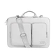 Сумка-чохол для ноутбука макбука MacBook Air/Pro M1 M2 М3 14.1"/15.4"із двома зовнішніми кишенями Сіра - зображення 2