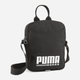 Спортивна сумка крос-боди через плече тканинна Puma Plus Portable 090347-01 Чорна (4099685703845) - зображення 1