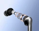 Bluetooth стерео навушники TWS X08 с зарядним кейсом з LED дисплеєм та індикатором заряду та активним шумоподавленням Сірий - зображення 9