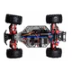 Машинка на радиоуправлении Remo Hobby 8037 Dinosaurs Master5+ 1/8 4WD RTR Blue - изображение 4