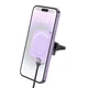 Автотримач з БЗП Hoco HW17 Crystal (air outlet) Romantic purple - изображение 1