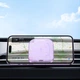 Автотримач з БЗП Hoco HW17 Crystal (air outlet) Romantic purple - изображение 3
