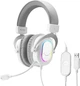 Наушники Fifine H6 RGB 7.1 White (H6W) - изображение 2