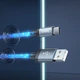 Дата кабель Hoco U112 Shine USB to Type-C 3A (1m) Gray - изображение 7