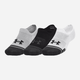 Набор мужских носков коротких Under Armour Performance Tech 3pk ULT 1379502-011 M 3 пар Серый (196884003579) - изображение 1