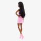 Кукла Барби коллекционная Темнокожая с афрокосичками Barbie Signature Looks Modern Y2K Fashion, Long Black Hair with Braids #21 (HRM13) - изображение 3
