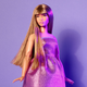 Лялька Барбі колекційна Пишна з довгим каштановим волоссям Barbie Signature Looks Modern Y2K Fashion, Curvy Long Brown Hair #24 (HRM16) - зображення 10
