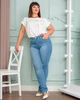 Джинси CJeans 6057, 50, блакитний - зображення 6
