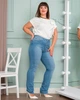 Джинси CJeans 6057, 50, блакитний - зображення 7