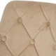 Стул кухонный Intarsio ALFIE 51×51×82 см Бежевый - изображение 7