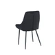 Стул кухонный Intarsio HUGO 51×56×82 см Черный - изображение 5