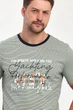 Футболка с принтом Trend Collection 35960 светло-зеленый (NIL YESILI) M - изображение 6