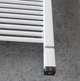 Тен для рушникосушки Terma ONE 30x30 з регулятором, 600 Вт, колір білий матовий (прихований монтаж кабеля) - изображение 1