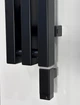 Тен для рушникосушки Terma ONE 30x30 з регулятором, 600 Вт, колір чорний матовий (прихований монтаж кабеля) - изображение 4
