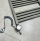 Электрический тен для полотенцесушителя Terma MOA 400W Chrome з кабелем в розетку WEMOA04TCROU - изображение 2