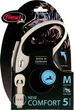 Повідець висувний FLEXI New Comfort M 5м Чорний (4000498043646) - зображення 2