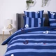 Комплект постельного белья ТЕП Soft dreams Двуспальный 70 x 70 см Line Blue (2-03858_26457) - изображение 5