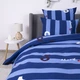 Комплект постельного белья ТЕП Soft dreams Двуспальный 70 x 70 см Line Blue (2-03858_26457) - изображение 6
