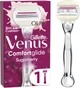 Станок для бритья женский (Бритва) Venus Comfortglide Sugarberry Plus Olay с 1 сменным картриджем (8700216130516) - изображение 1