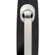 Рулетка Flexi New Comfort для собак, стрічка, розмір S, 5 м (чорна) (FL 043547) FL 043547 - зображення 2