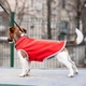 Жилет Pet Fashion Fleecy для собак червоний/сірий S - изображение 2