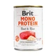 Вологий корм Brit Mono Protein Beef & Rice для собак, з яловичиною та рисом, 400 г - зображення 1