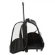 Переноска-рюкзак для собак Trixie Trolley на колесах черная/серая 32 x 45 x 25 см (MLZ6736) - изображение 5