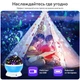 Универсальный проектор звездного неба Modern Star Master вращающийся, светильник ночник, голубой - изображение 8