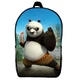 Рюкзак Панда кунг-фу дитячий (Gear bag KF mini 010) чорний, 29 х 21 х 9 см - зображення 1