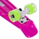Скейтборд Пенні Penny LED WHEELS FISH SP-Sport SK-405-5 рожевий-білий-салатовий - зображення 4