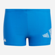 Kąpielówki młodzieżowe chłopięce bokserki adidas 3 Bar Log Boxer IA5406 164 cm Niebieskie (4066761114673) - obraz 1