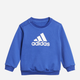 Дитячий спортивний костюм (світшот + штани) для хлопчика adidas I Bos Jog Ft IB4767 86 Синій (4066762230860) - зображення 6