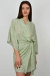 Халат Leinle 48(XL) Салатовый микс (97669) - изображение 1